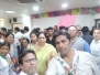  At the nomination of Mr. Sanjay Patil, the nominee of the Congress and the Nationalist Congress Party from the North East constituency, along with many office bearers, including All India Women's Congress national general secretary Shrimati Janet D'Souza, Block Congress President Mr. Nasir Gauhar Khan, film actress Gurpreet Kaur Chadda