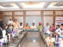11th March ,An Interactive Programme with the Christian Community was organised by me as Convenor of Maharashtra Christians United Forum in Mumbai with the newly appointed President of Mumbai Congress Shri Bhai Jagtap . Shri Nasim Khan and Shri Charan Singh Sapra ,Working Presidents of Maharashtra and Mumbai were also present . AICC Secretary Shri Christopher Tilak highlighted the dangers of Fascism  in India Today .Various Issues and concerns  were raised by the community like Renewal of Lease of Institutions, Action in Persecution cases , Implementation of minority schemes ,Ease of doing business , Problems faced I Educational institutions and also political representations. Leaders of all Denominations were present ..Thanks to all 