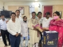 A pleasure to welcome Shri Satish Manchanda ji Newly appointed President of Sevadal of Mumbai at my Office iin Ghatkopar West in the presence of Ketan Shah Treasurer of NE District ,Mukim Shaikh Sr VP minority ,Block President s Khalil khot and Nasir Khan Gaurav Khadye Youth Congress president and Haresh Dhandrut  Sevadal President of Ghatkopar West .We assured him of organizational support and gave him best wishes