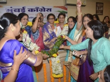 AIMC President Smt Sushmita Dev visit to Mumbai 1