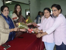 AIMC President Smt Sushmita Dev visit to Mumbai 2