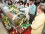 At the Funeral of Senior Congress Leader Late Shri Oscar Fernandes at Mangalore