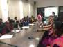 At the Social Media Workshop at Telangana Hyderabad