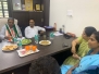 Discussion s and Lunch at the residence of VinayKumar Sorrake Ex MLA ftom Udupi
