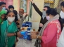 Distribution of Steamer and Masks by Minority dept Tausif Ansari ,Amjad Siddiqui,Majid Khan and all other Cong party workers at Vikhrol Parkside accompanied by Gaurav Khadye and Ketan Shah.Block President Salim jawhadi ,Muddassar Usmani