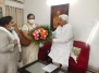 During my visit to Bangalore for campaigning for By -Elections ,met and welcomed Honourable H K Patilji as Incharge of Maharashtra and Mumbai. A very Humble and grounded Leader ,he will give new direction and rejuvenate the Congress in Maharashtra and Mumbai'.  