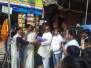 Flag Hoisting at Several places in Ghatkopar West and East Thanks to All office bearers of the North East District Congress Committee and Mahila Congress also