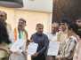 Joined the protest organised by North East Mumbai District Congress Committee from Mulund Station to Tahsildars Office and handed over a memorandum about the irregularity in SIR Voters Revision Drive .@Ketan Shah