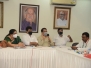 Meetings District Wise were held at  MRCC to meet and Interact with our Incharges AICC led by Shri H.K Patil.along with Sonal Patel,Ashish Dua,Sandeep BM,Vamshi Reddy and Sampat Kumar.ShribClive Dias , Praneil Nair and all GS were present