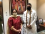Met and Greeted Honble President. MPCC ,Former Speaker Shri Nanabhau Patole at his residence in Mumbai.