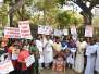 Mumbai Mahila Congress held s protest to Condemn the Statements made by Pragya Thakur about the Assassin Of the Mahatma