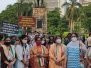 Participated in the Protest organised by South Mumbai District Mahila Congress Committee near Gandhi Smarak against the Yogi Adityanath Government of Uttar Pradesh .#YogiMustResign 