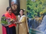 Proud Moment for Indian National Congress Mumbai as our own General Secretary of the Women's Wing Smt Suraksha Ghosalkar's Son' Swaraj ' Cleared his Exams of NDA and got selected for Indian Army . Accompanied by Gurpreet Kaur Chadha ,Yuva Gaurav Khadye and Vaishali Gawade ,visited thier residence and felicitated him 