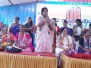 State President of Karnataka Pradesh Mahila Congress Dr. Pushpa Amarnath campaigned at Hunsur for Congress Candidate Manjunath.
