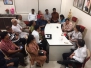The meeting of the chief people of the Christian society with Mrs. Urmila Matondkar, the Congress candidate of North Mumbai Lok Sabha. The main people of Christian society supported them. In the meeting, the National Secretary of the women's Congress, Janette disujaji and the executive member of Mumbai Congress, Mr. Kalu Budheliyaji, the general secretary of Mumbai women's Congress, thilothma vaidji was present